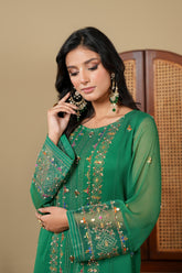 2 Piece Chiffon Suit (FR1049)